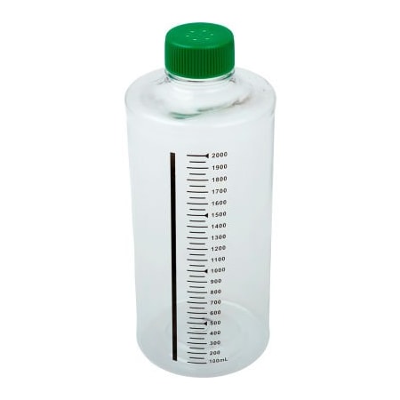 Celltreat CELLTREAT 850cm Roller Bottle, Tissue Culture Treated, Printed Graduations, Vented Cap 229385
